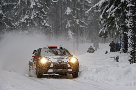 Kimi Raikkonen – Citroën DS3 WRC.